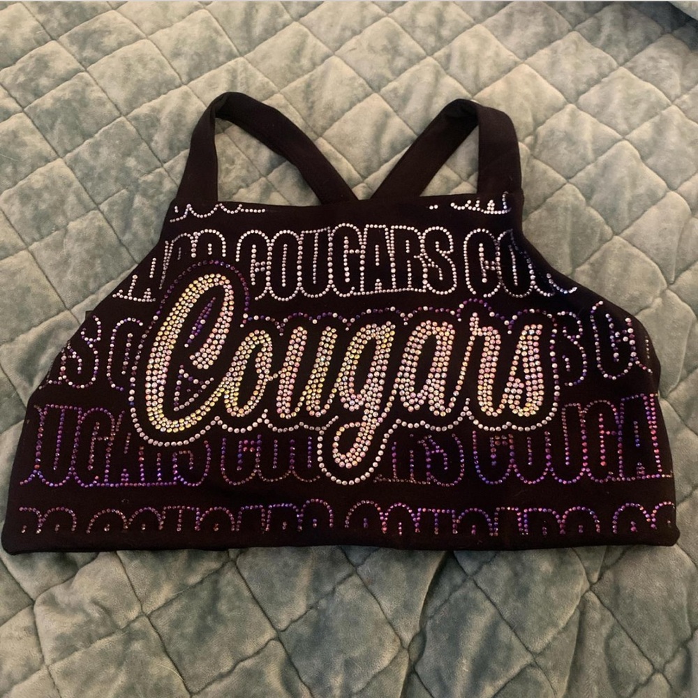 CEA cougars rhinestone bra